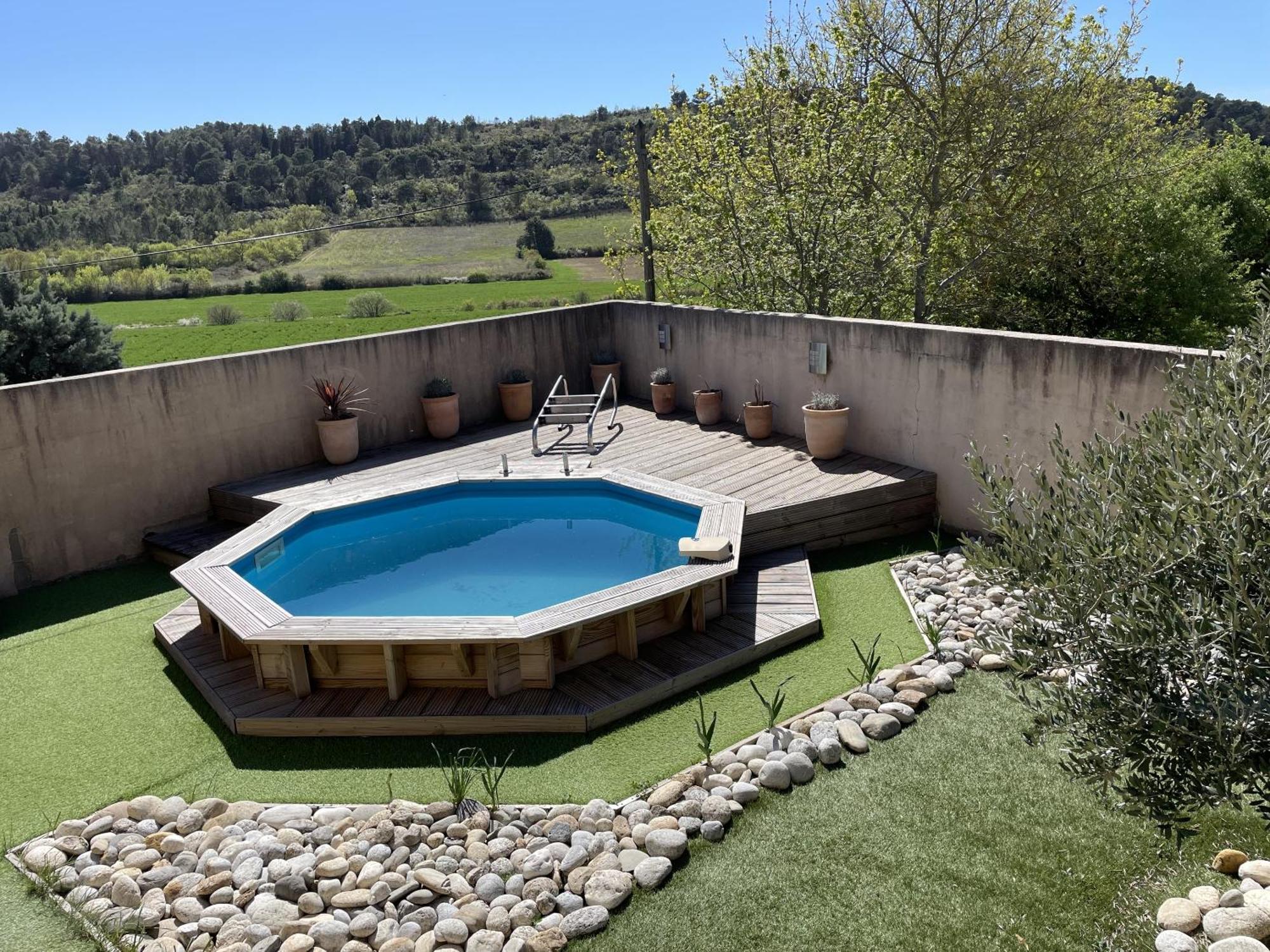 Le Gîte de la Bade Villegailhenc Extérieur photo